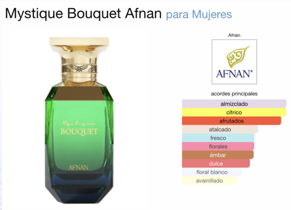 Afnan Mystique Bouquet EDP (Dama) - 80 ml - Imagen 2